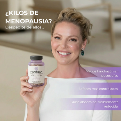 MENOZEN® | Cápsulas Adelgazantes para la Menopausia