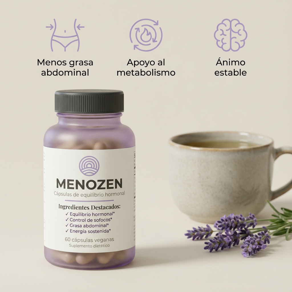 MENOZEN® | Cápsulas Adelgazantes para la Menopausia